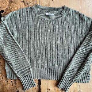 Aeropostale Women's Moss Green Sweater